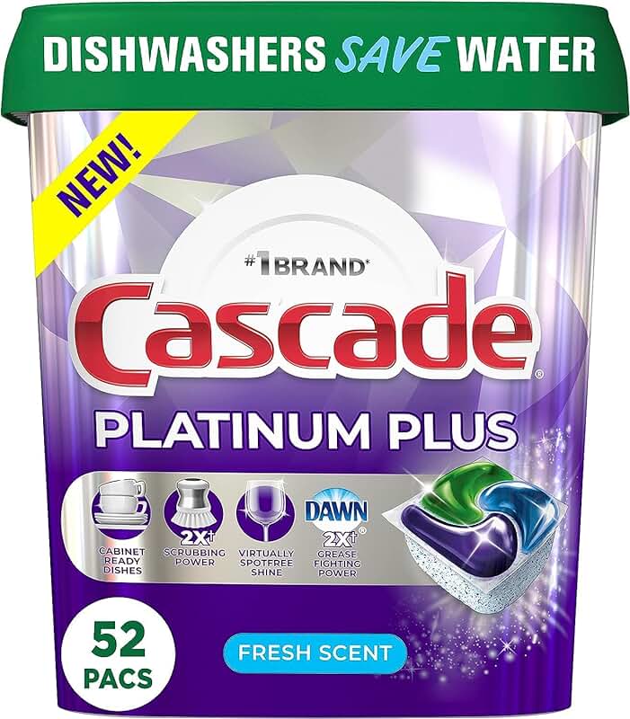 Top 6 best dishwasher detergent for hard water in 2024